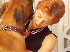 Stepmom Fucks Her Dog And Shares With Her Best Friend